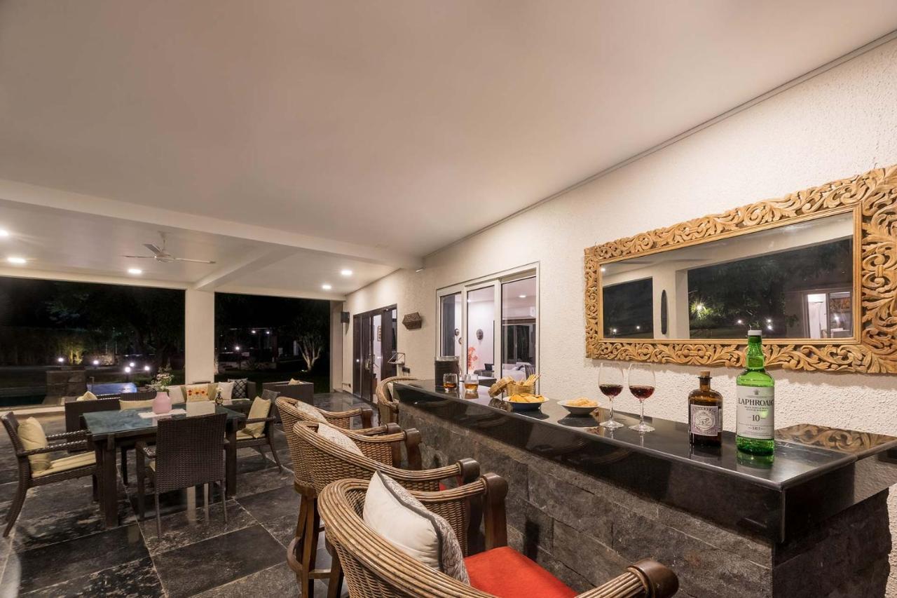 The Leaf By Stayvista - An Enchanting Escape Offering A Pool, Terrace, Lush Lawn, Contemporary Interiors, And Indoor Games آليباغ المظهر الخارجي الصورة